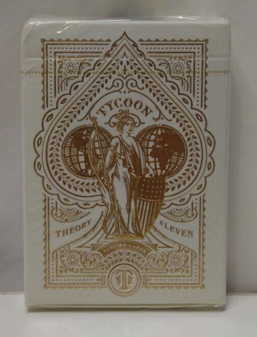 Theory11 Tycoon Ivory Playing Cards New