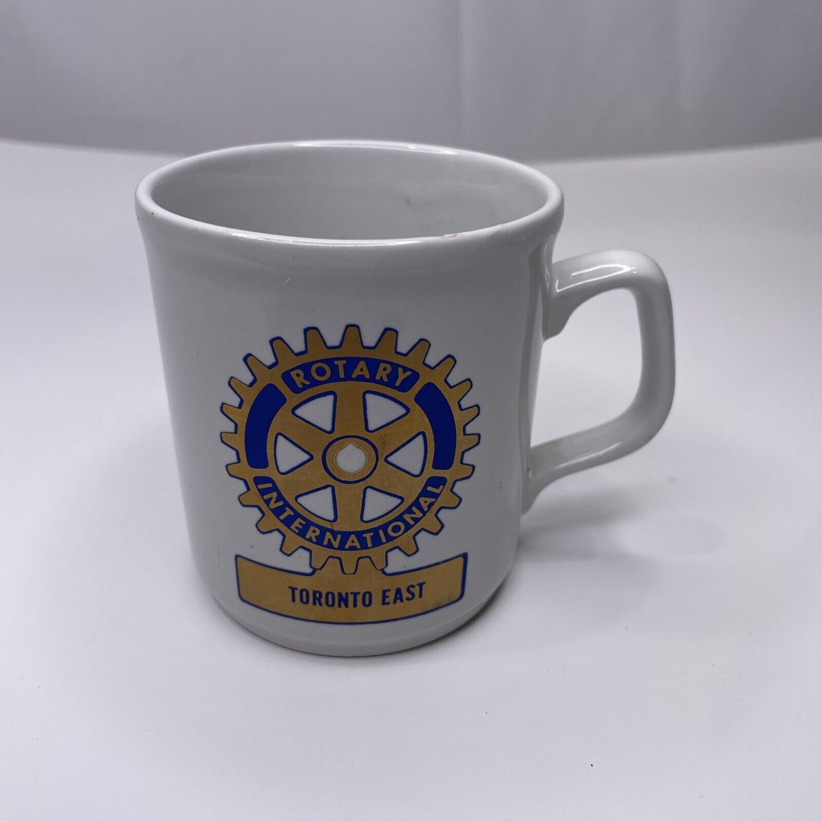 Vintage 1965-1969 Rotary International Toronto East 12oz Coffee Mug England Made