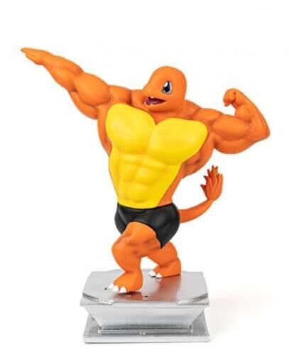 BODANTOK Anime Action Figure Buff Charizard Statue Muscle Pride Fun Pokemon Gift