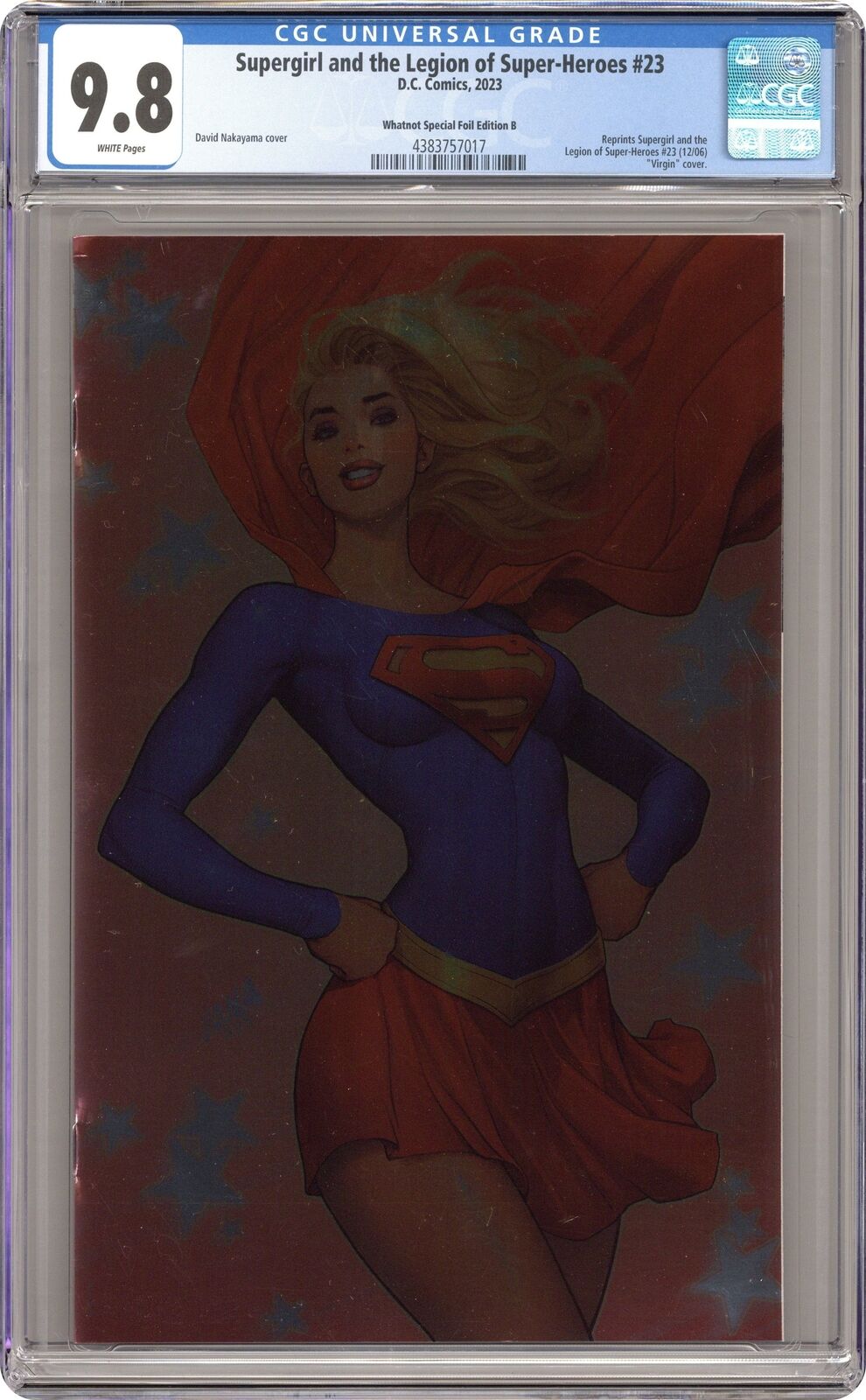 Supergirl and the Legion of Super-Heroes Reprints #23WHATNOT.C CGC 9.8 2023