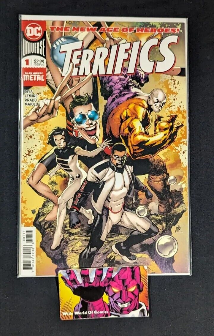 The Terrifics #1 🗝  1st Appearance App of Team James Gunn DC Comics