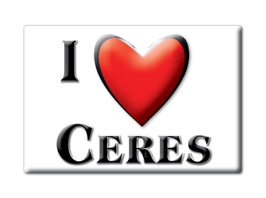 Ceres, Stanislaus County, California - Fridge Magnet Souvenir