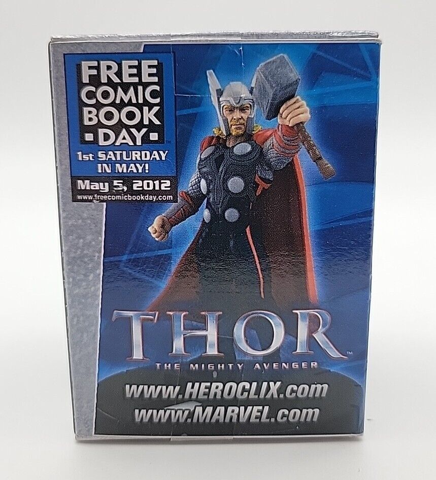 Marvel Comic Thor Heroclix Promo Figure Limited Edition 2012 Avengers WizKids