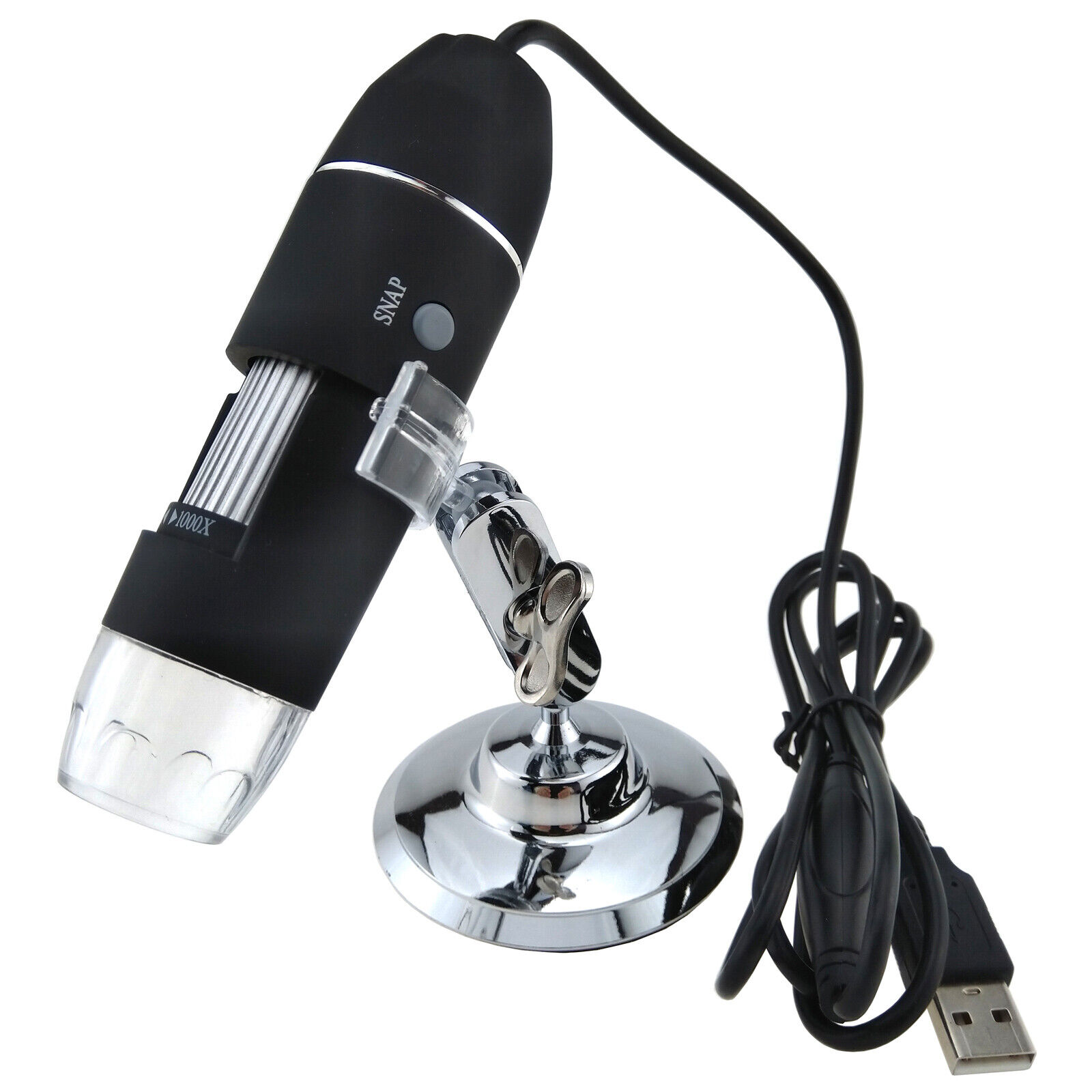 USB Microscope 1000X Magnifier Digital Video Capture Zoom Android Phone Adapter