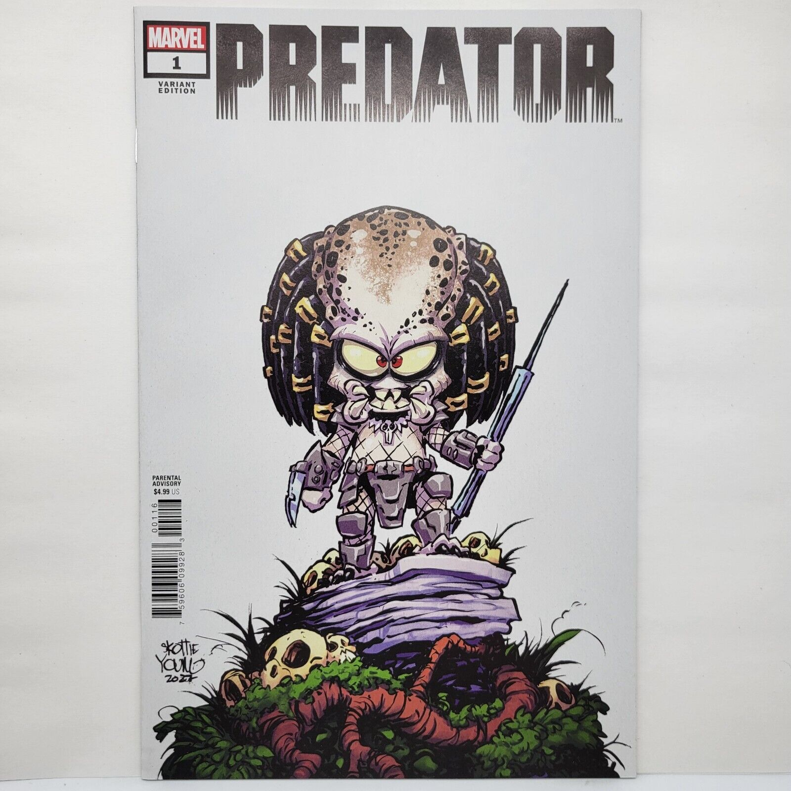 Predator Vol 3 #1 Cover F Variant Skottie Young Cover 2022