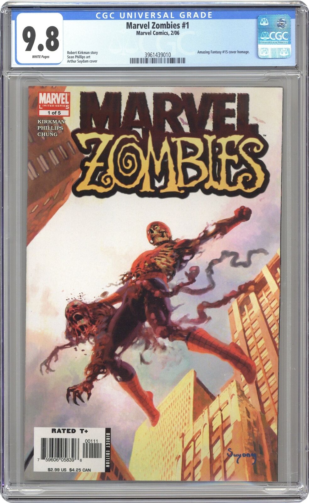 Marvel Zombies 1A 1st Printing CGC 9.8 2006 3961439010