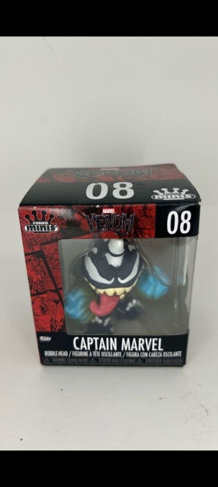 Marvel Venom Captain Marvel Funko Pop