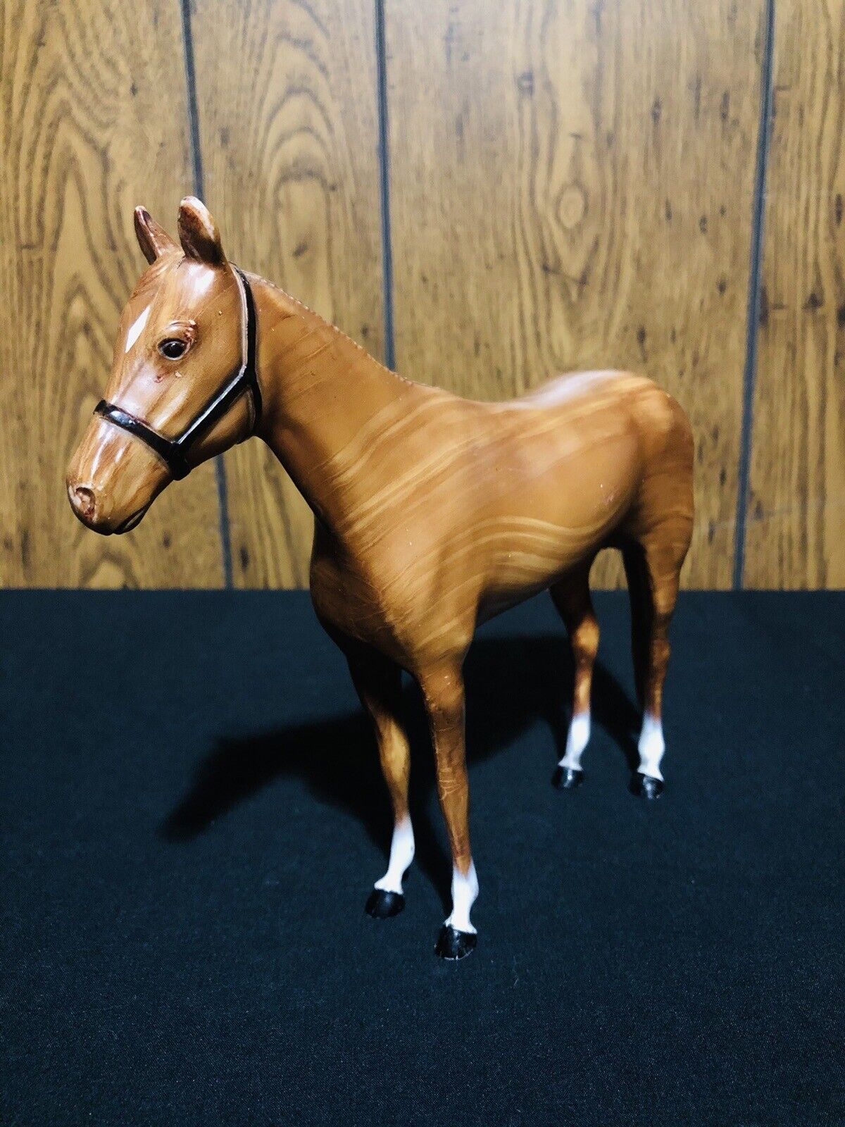 RARE 1959-65 vintage Breyer woodgrain Racehorse excellent condition