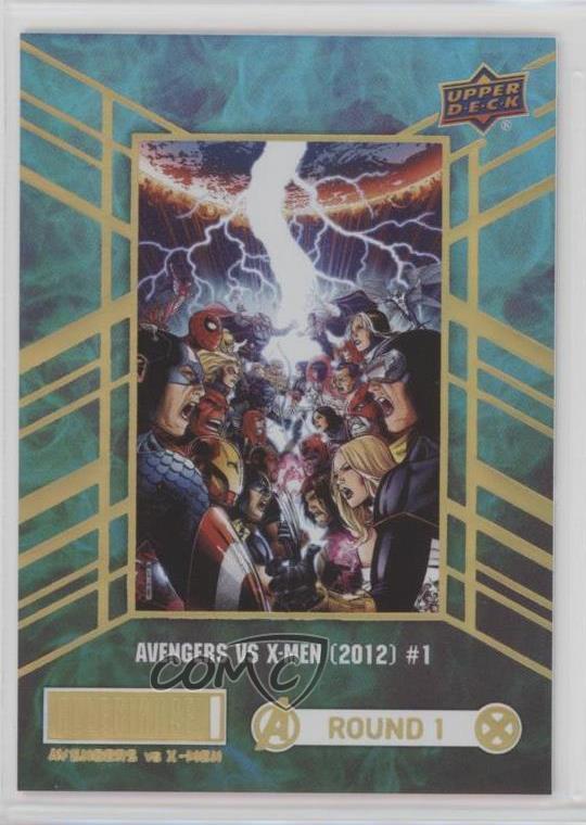 2023 Upper Deck Allegiance Avengers vs X-Men AvX Achievement #1 #ROUND1 g1x