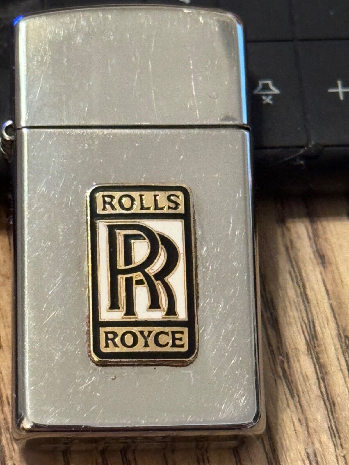 Zippo Lighter Rolls Royce Car Company Logo