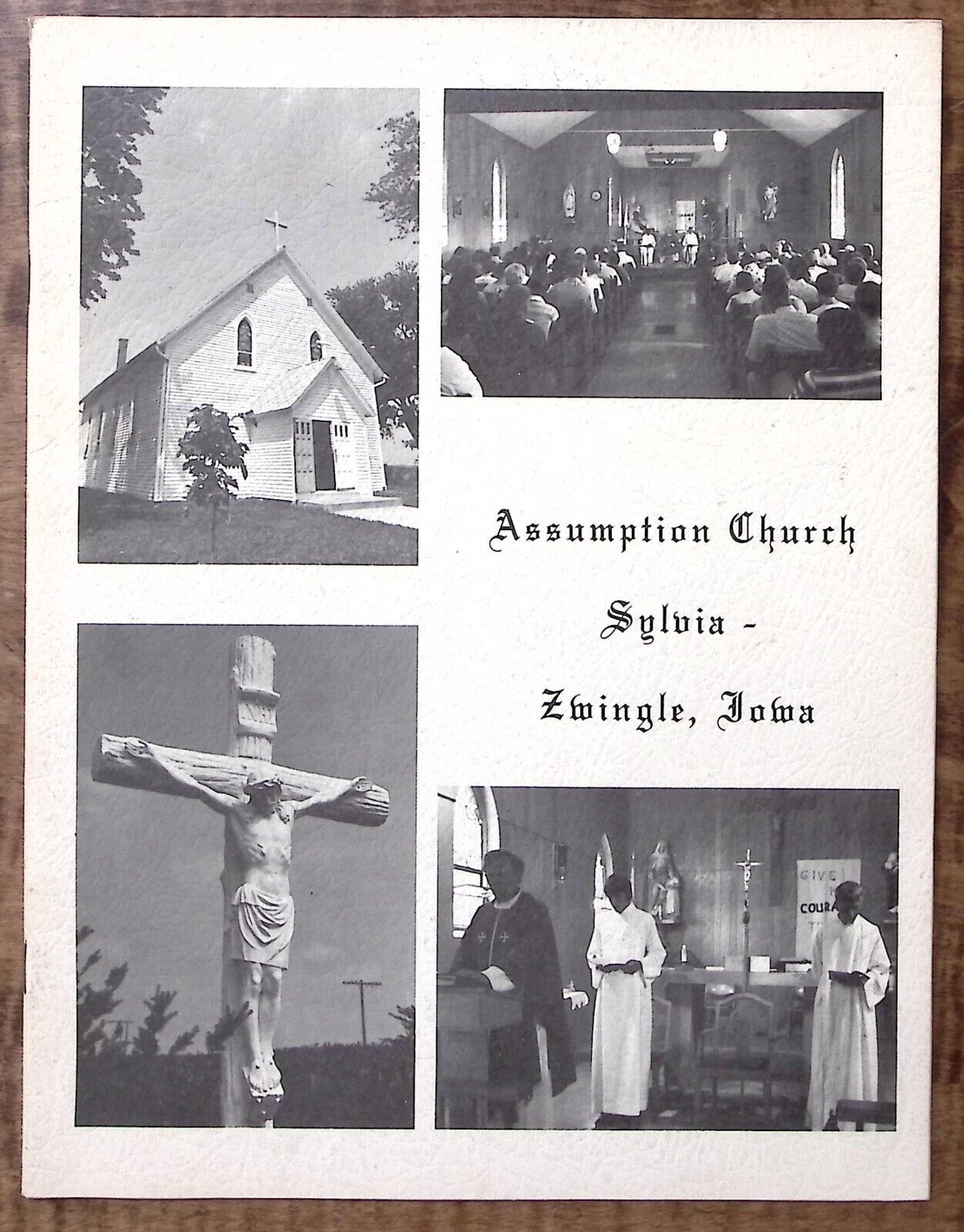 1978 SYLVIA-ZWINGLE IOWA ASSUMPTION CHURCH/La MOTTE ST TERESA\'S DIRECTORY B341