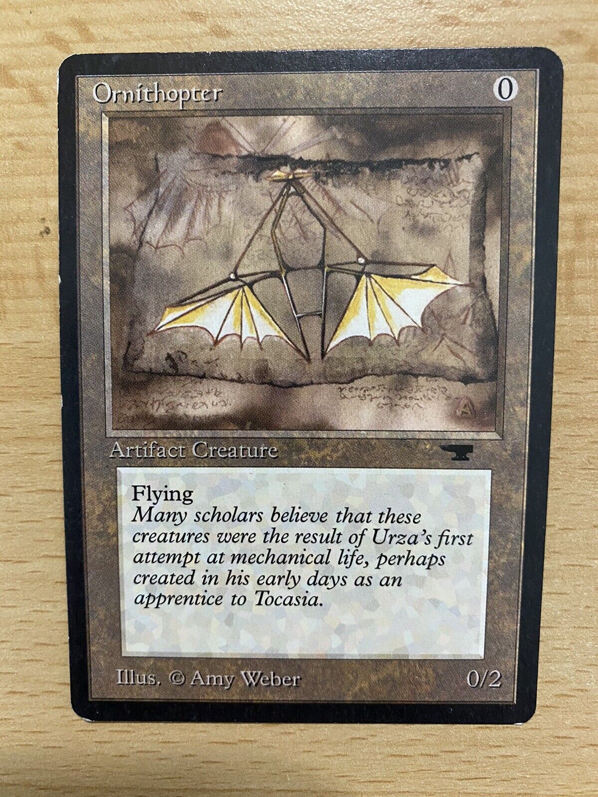 Magic The Gathering Ornithopter MTG Antiquities (Condition: Played, Good)