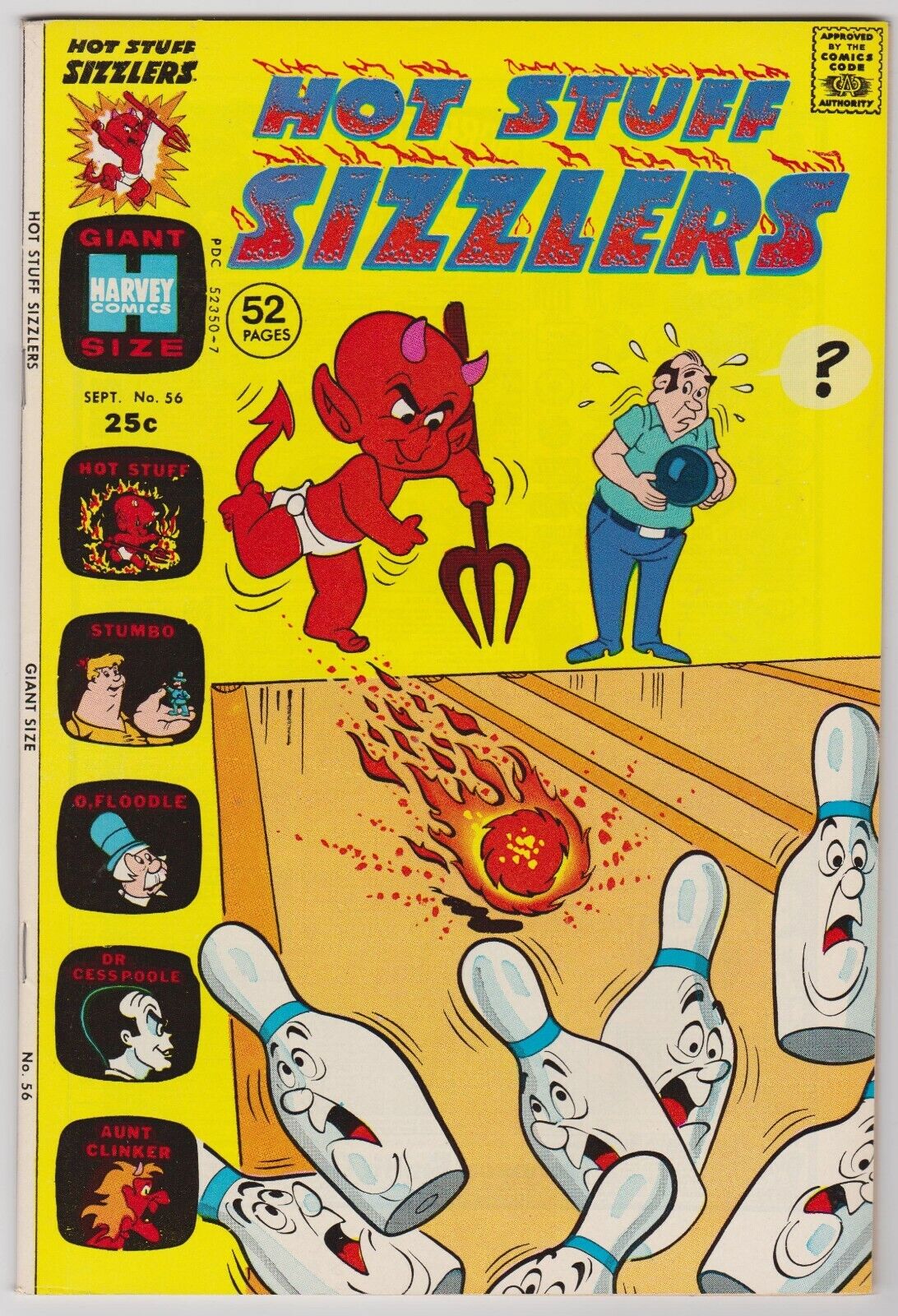 Hot Stuff Sizzlers #56  Harvey Giant  File Copy Comic  1973  NM-