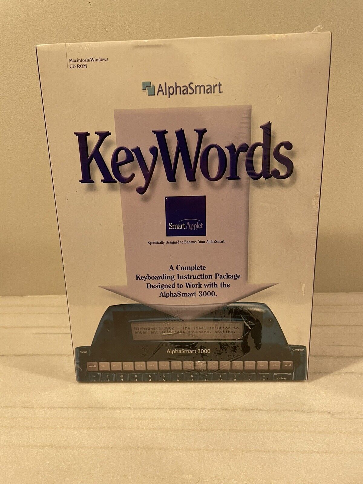 AlphaSmart 3000 Key Words Keyboarding Instruction Program Keywords NIB