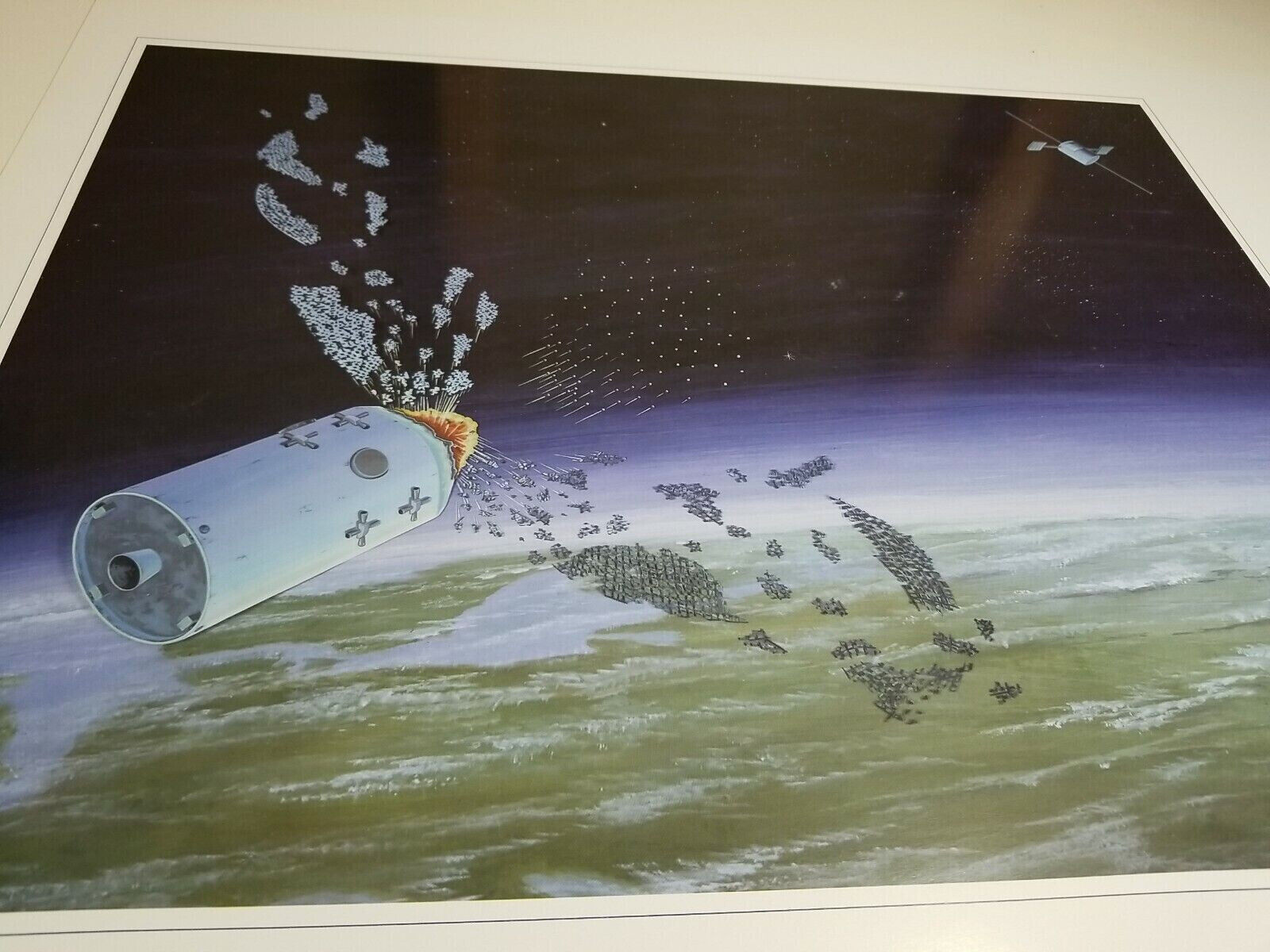 Soviet Anti-Satellite System DIA Military Art Series II; Threat in the 1980s