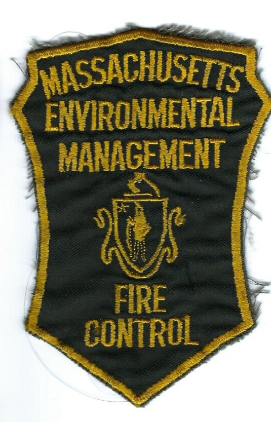State of MA Massachusetts Environmental Management Fire Control patch - NEW