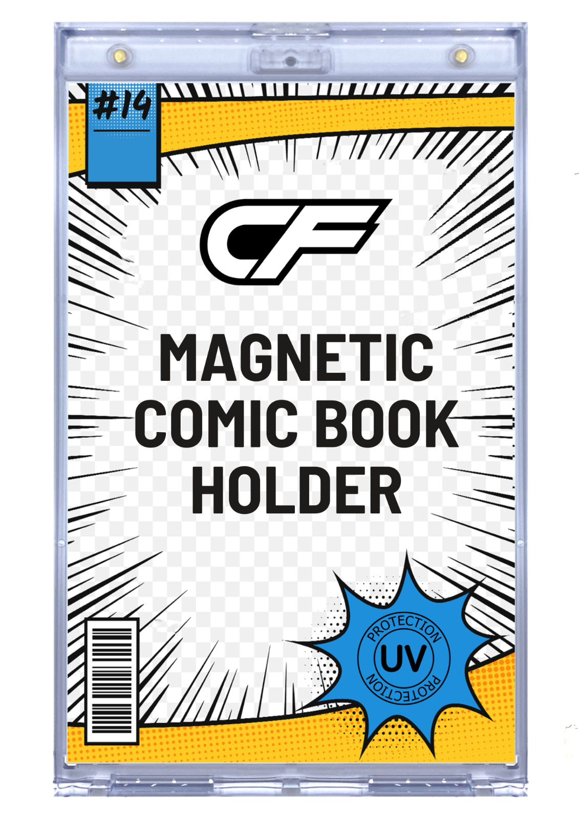 CF Magnetic Comic Book Holder for Current / Silver Age Comic Books 1-3-5-10pc UV