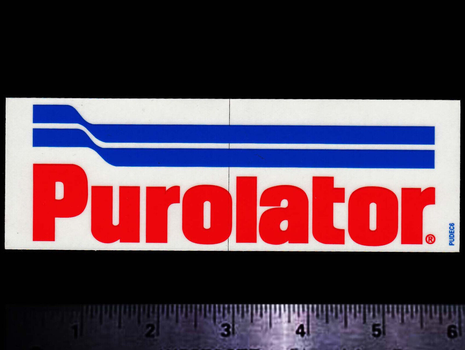 PUROLATOR Filters - Original Vintage 1970's 80’s Racing Decal/Sticker