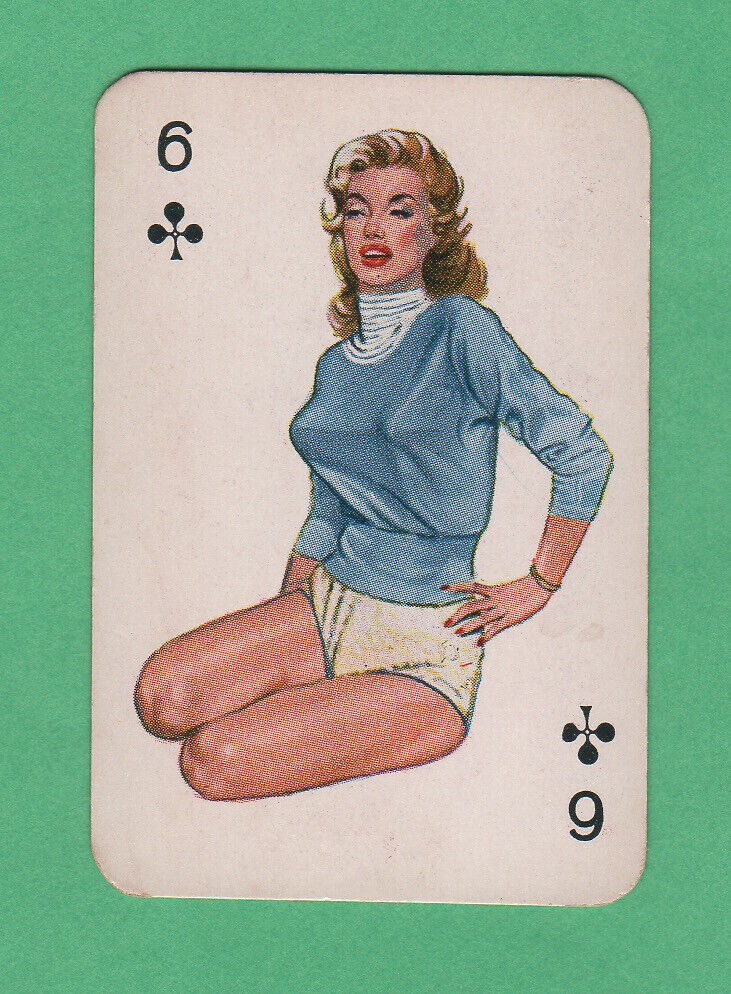1956 Marilyn Monroe Dandy Gum Playing Card   Very Rare  Read Below