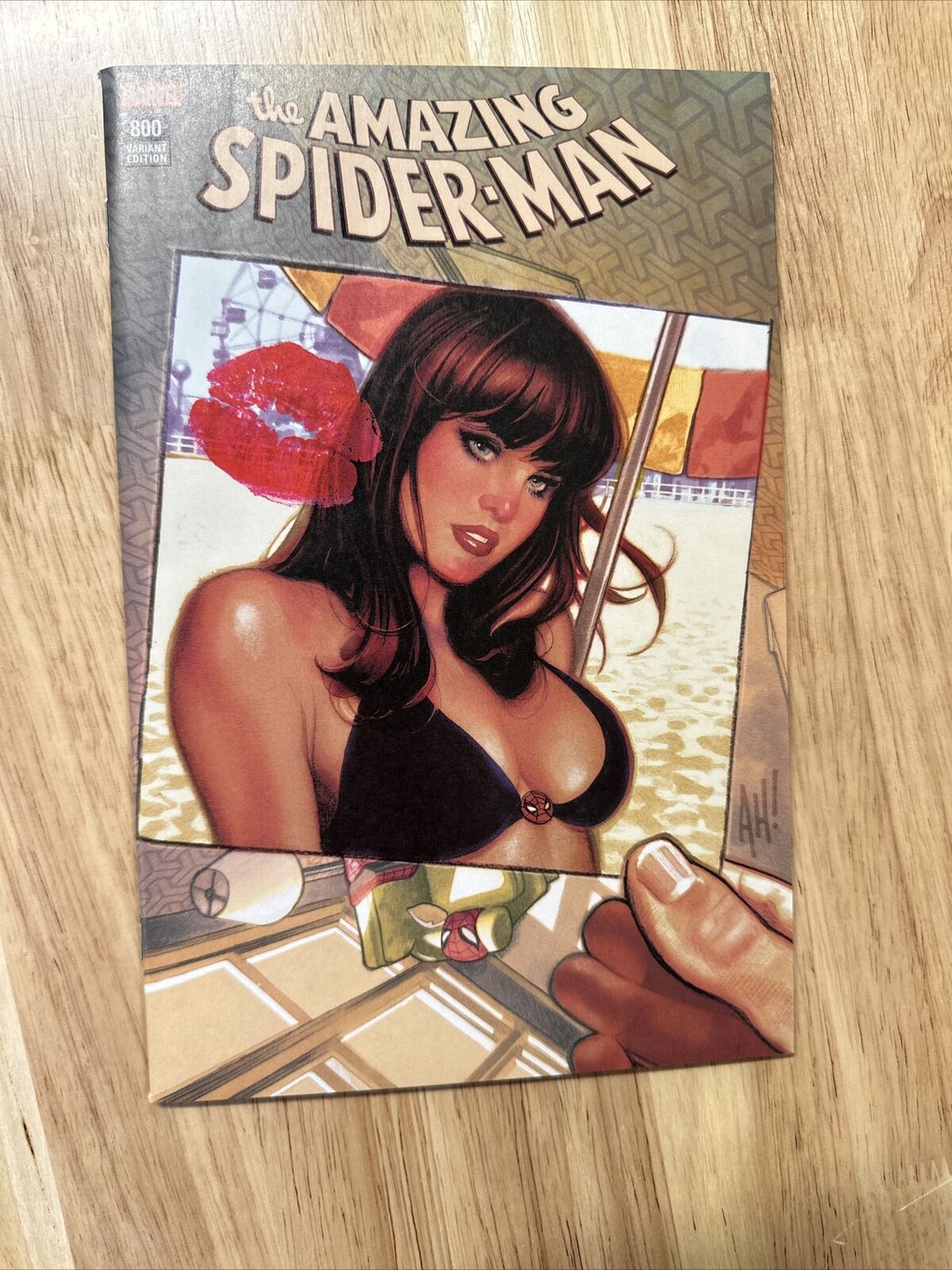 Amazing Spider-Man 800 Adam Hughes Variant Mary Jane 