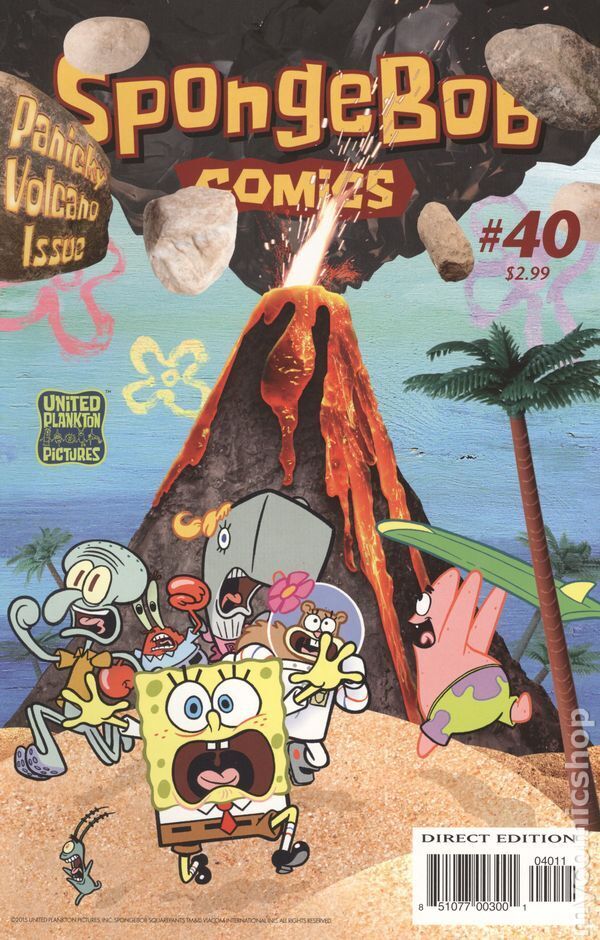 Spongebob Comics #40 NM 2014 Stock Image
