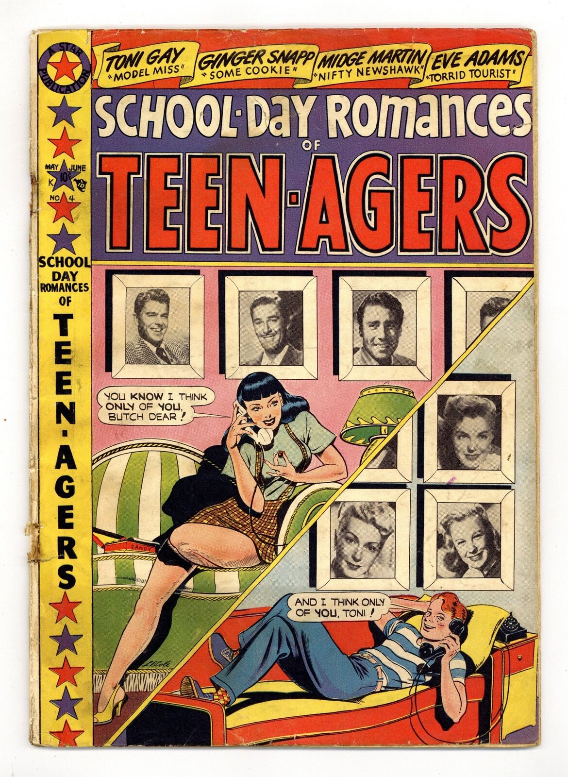 School Day Romances #4 FR/GD 1.5 1950