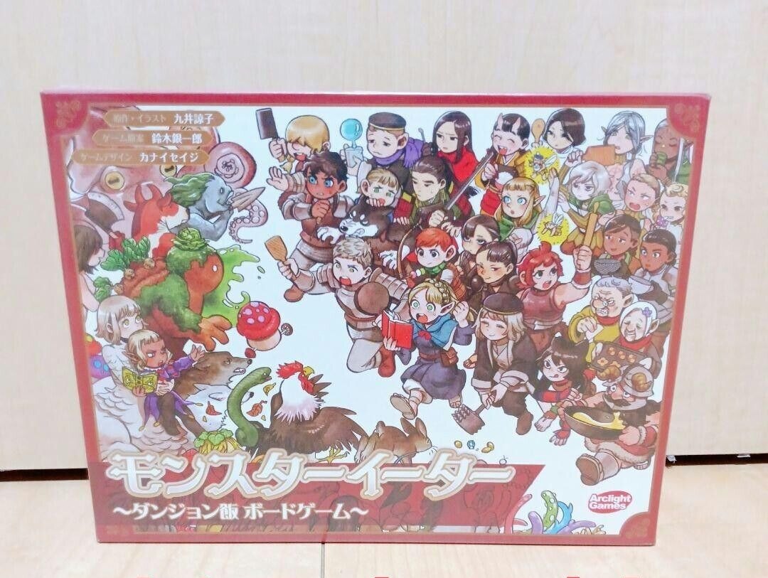 Delicious in Dungeon Board Game Monster Eater Sealed Japanese F/S