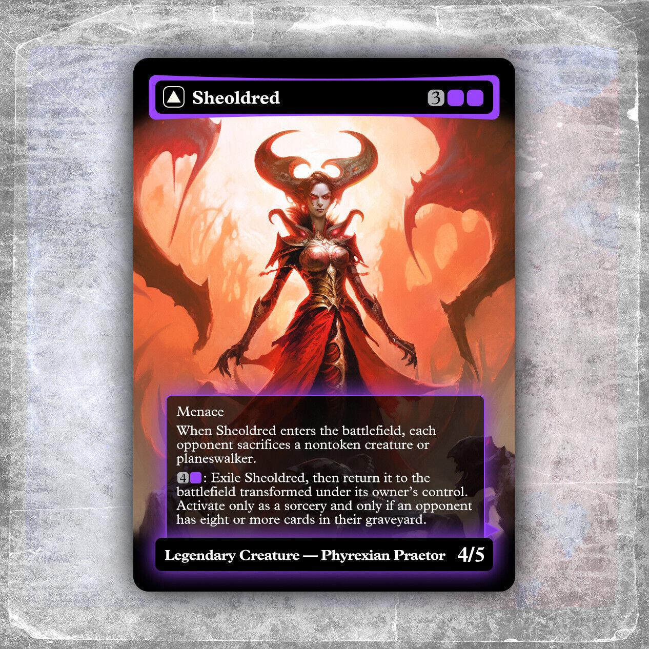 Sheoldred #1 [Alternative Custom Art] Hyperion Card