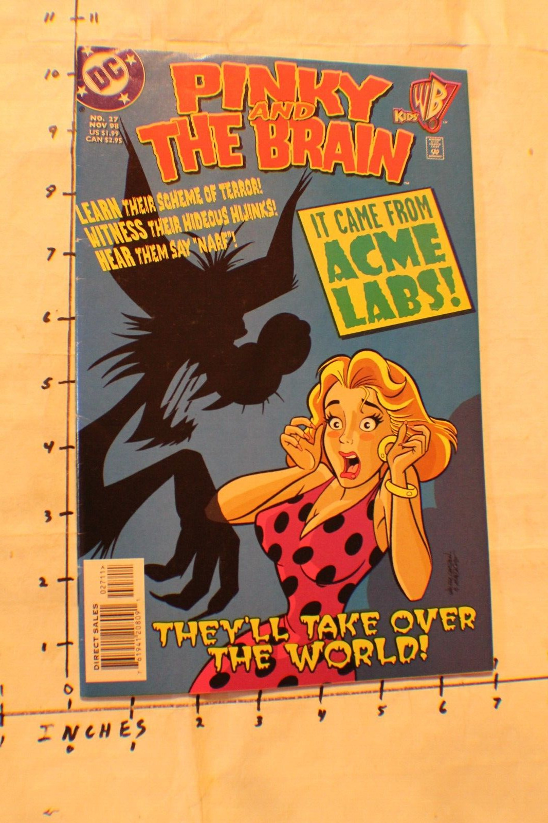 Pinky and The Brain 27 Nov 1998 Last Issue