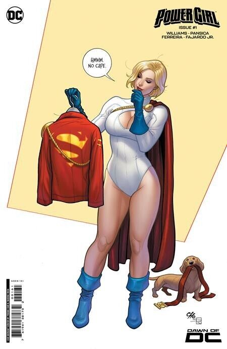 POWER GIRL #1 (FRANK CHO 1:50 RETAIL INCENTIVE CARDSTOCK VARIANT) COMIC BOOK