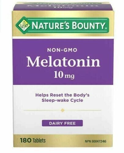 Nature’s Bounty Melatonin 10mg 180Tablets, BEST SOLUTION FOR SLEEPING