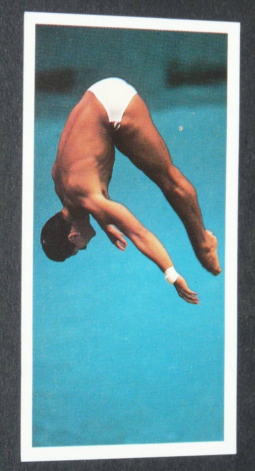 BROOKE BOND CARD OLYMPIC 1992 #29 GREG LOUGANIS USA PLONGEON 1984 1988