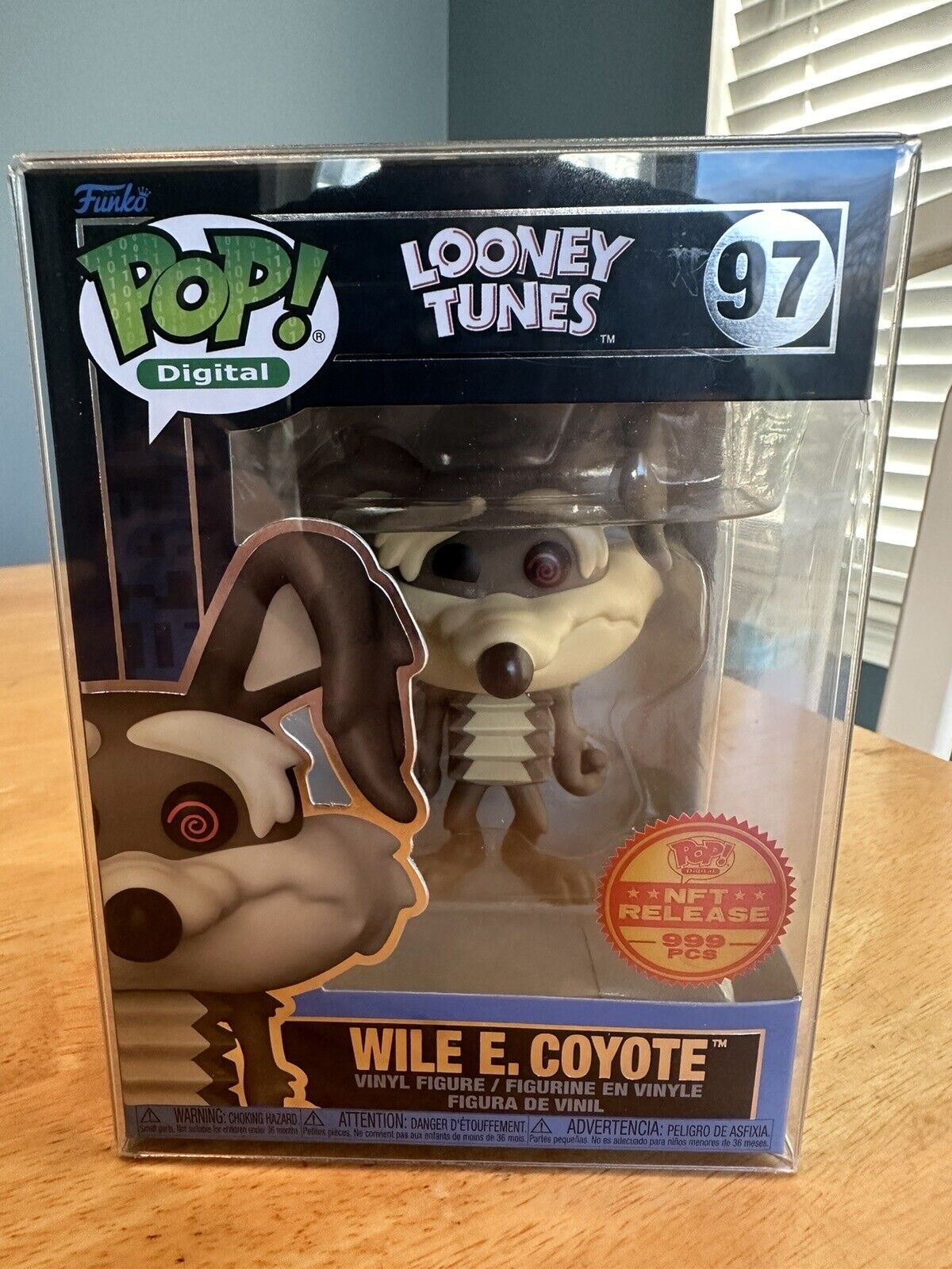 Wile E. Coyote Funko Pop Digital Looney Tunes #97 LE 999 Grail