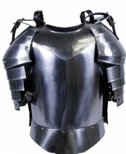Body Armor 18G Steel Medieval New Shoulder With Armor Or Jacket With Item Gift