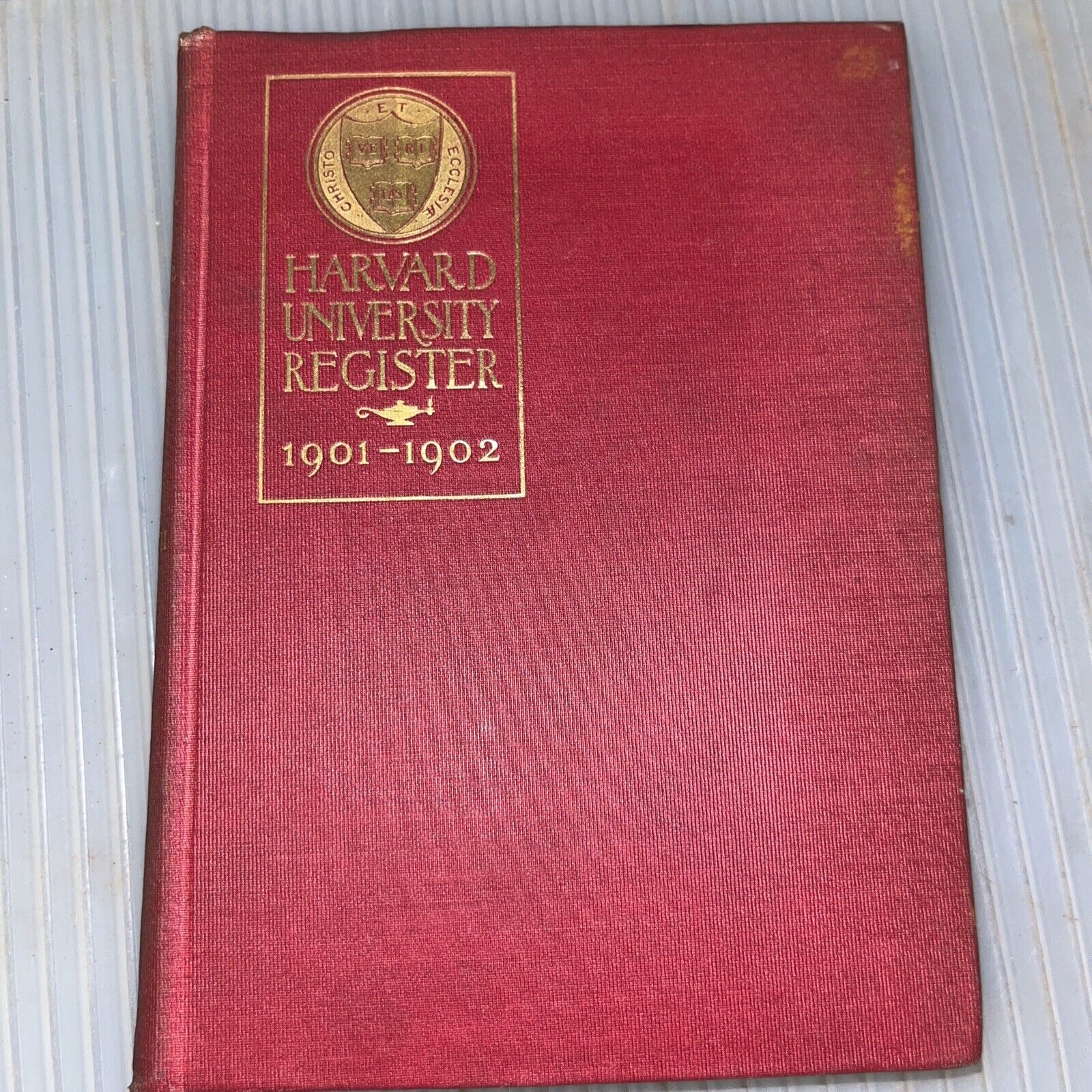 Antique Harvard University Register 1901-1902 Sports Fraternities Law Review Ads