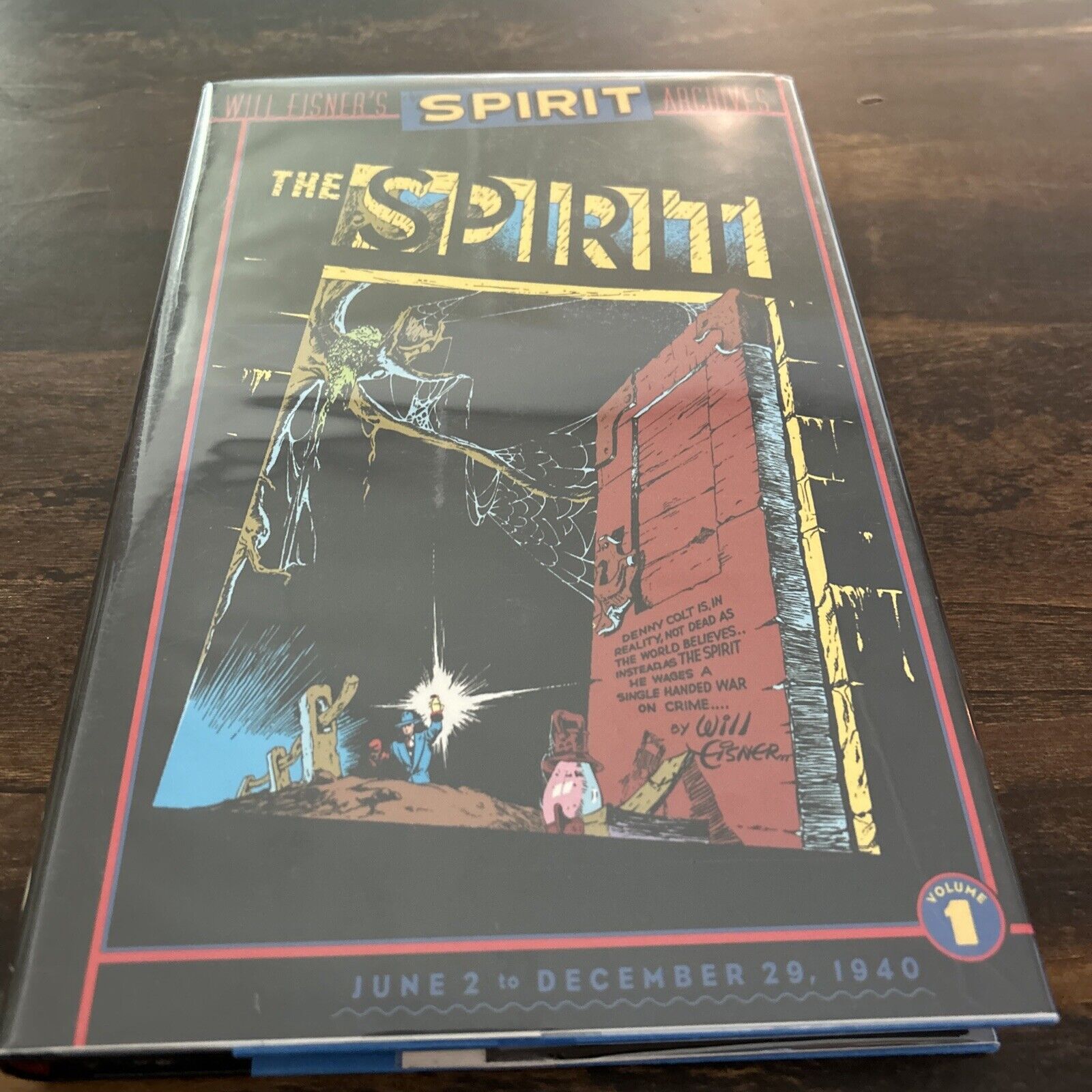 DC Comics : Will Eisner’s The Spirit Archives Vol 1  Dust Cover Mint 1st Print