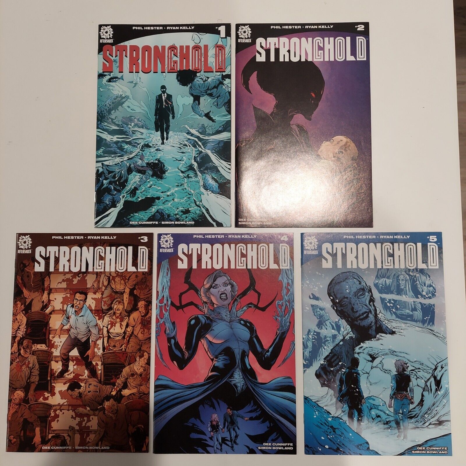 Stronghold #1-5 Aftershock Comic 2019 - COMPLETE Series NM