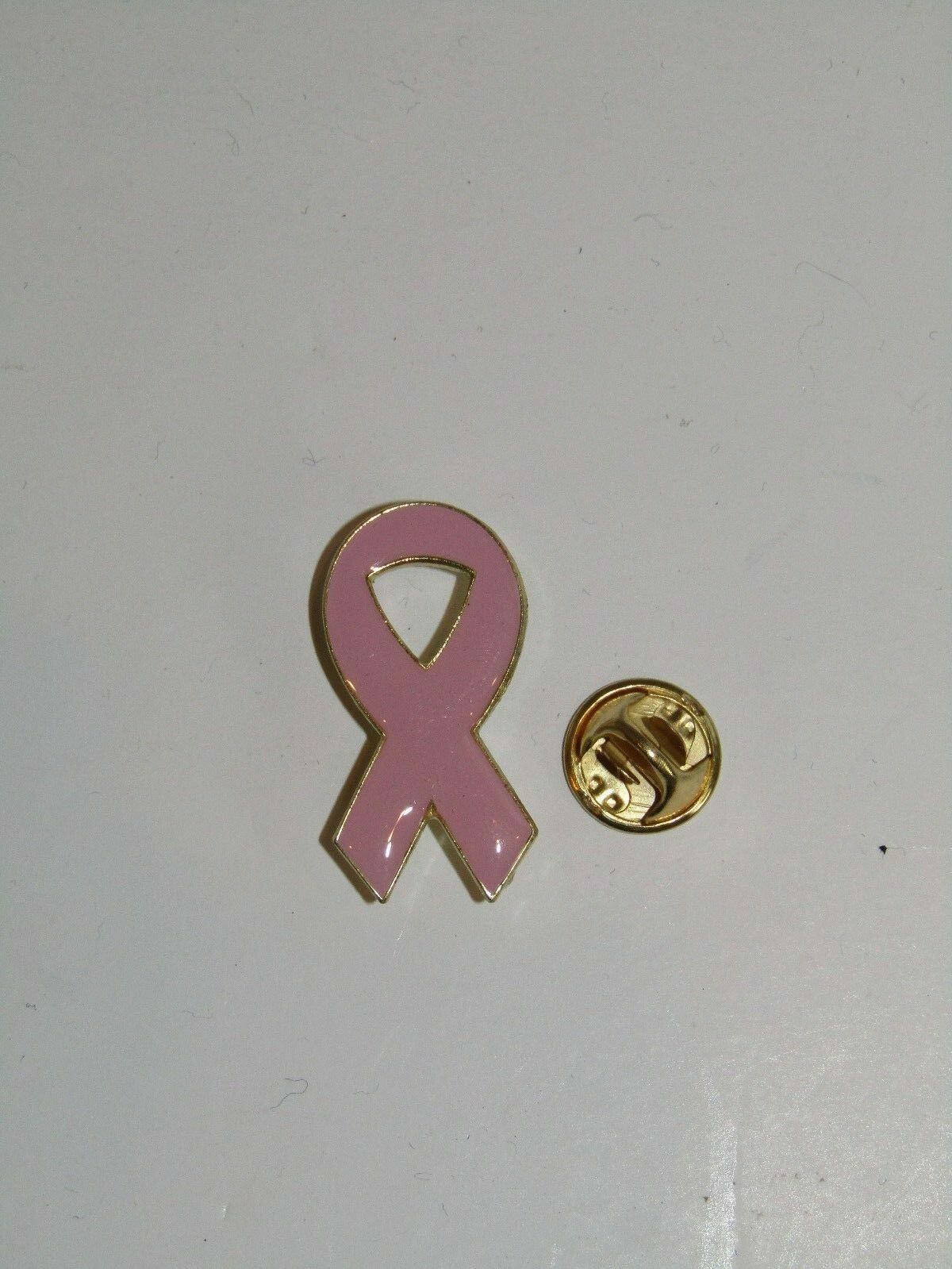 Breast Cancer Pink Ribbon Bike Motorcycle Hat Cap lapel Pin