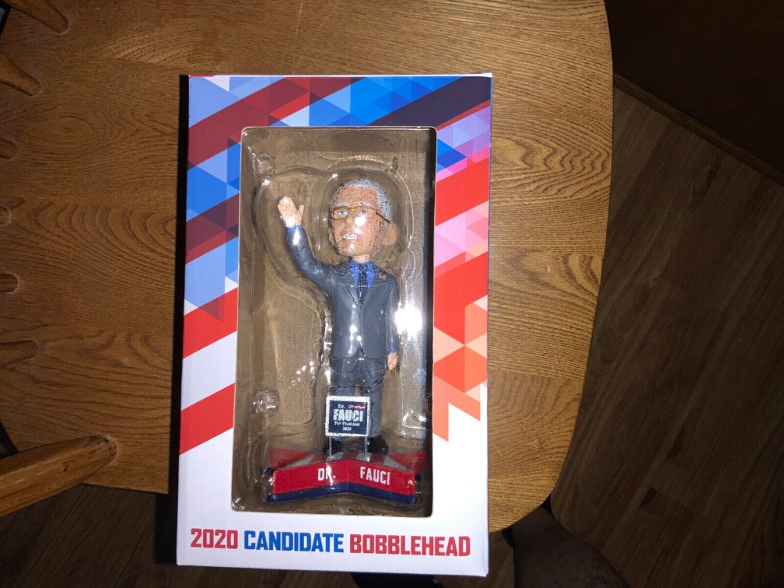 Dr. Anthony Fauci 2020 President Star Base Candidate Bobblehead RARE