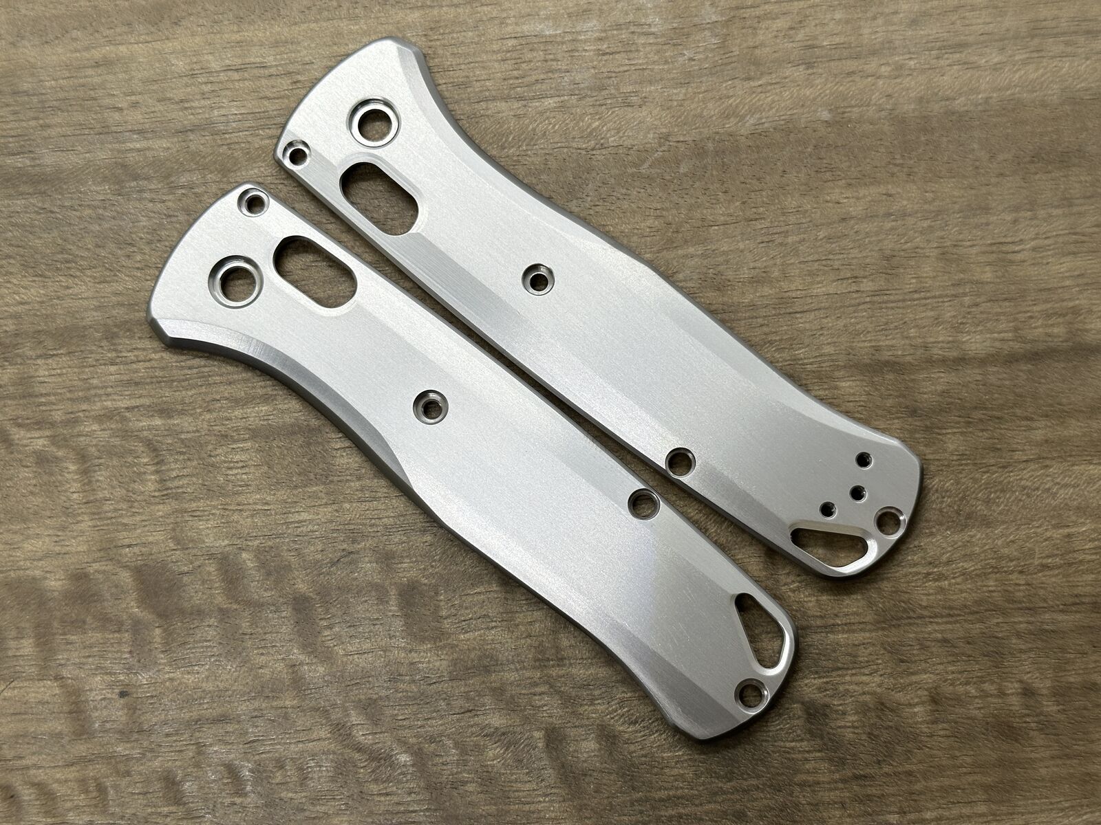 Brushed Titanium Scales for Benchmade Bugout 535