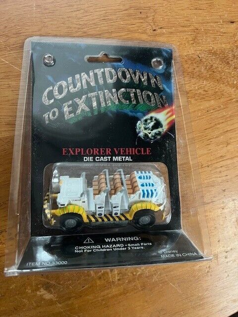 DISNEY COUNTDOWN TO EXTINCTION  Theme Park Attractions Die Cast- NEW