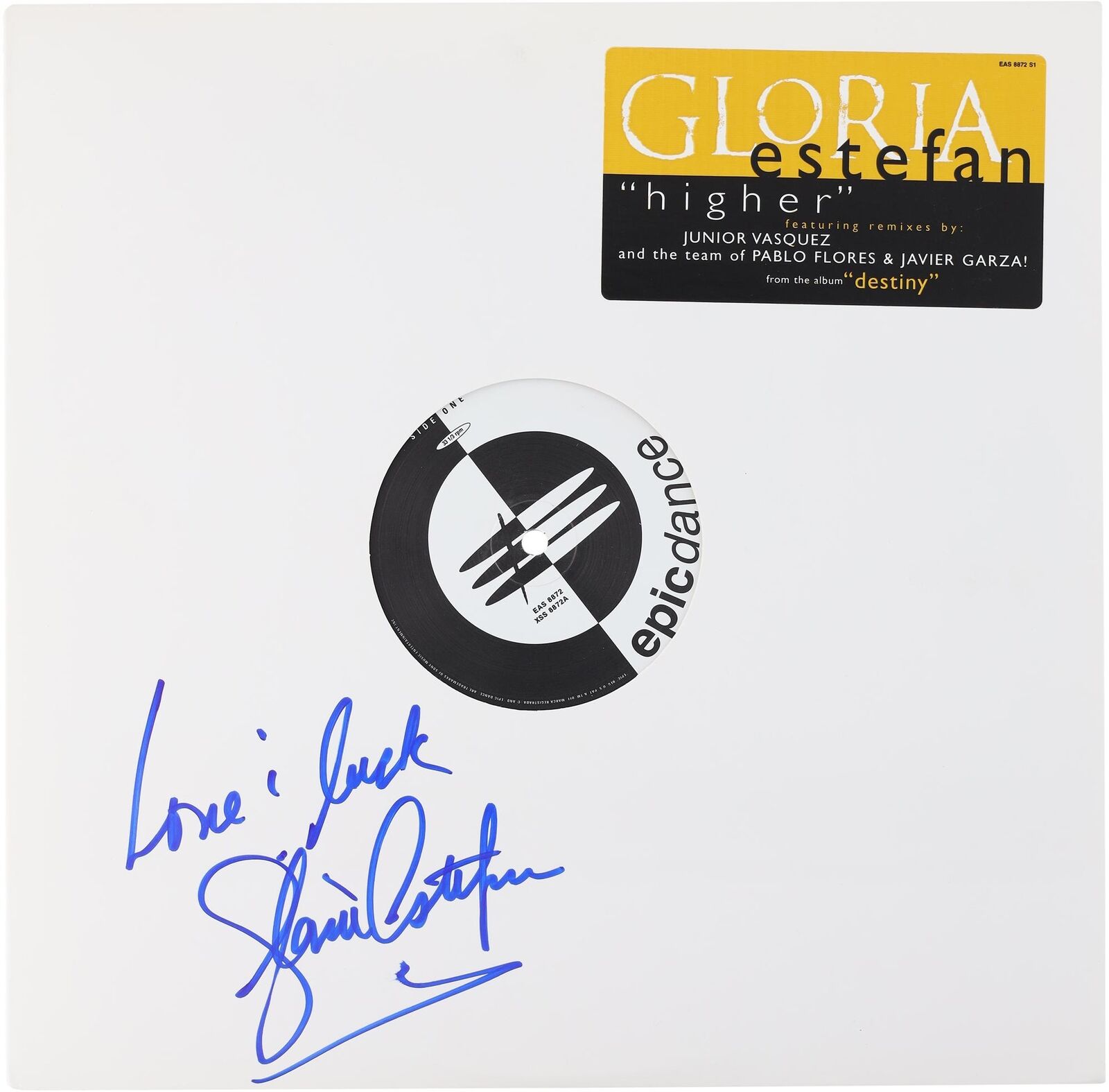 Gloria Estefan Music Album Fanatics Authentic COA