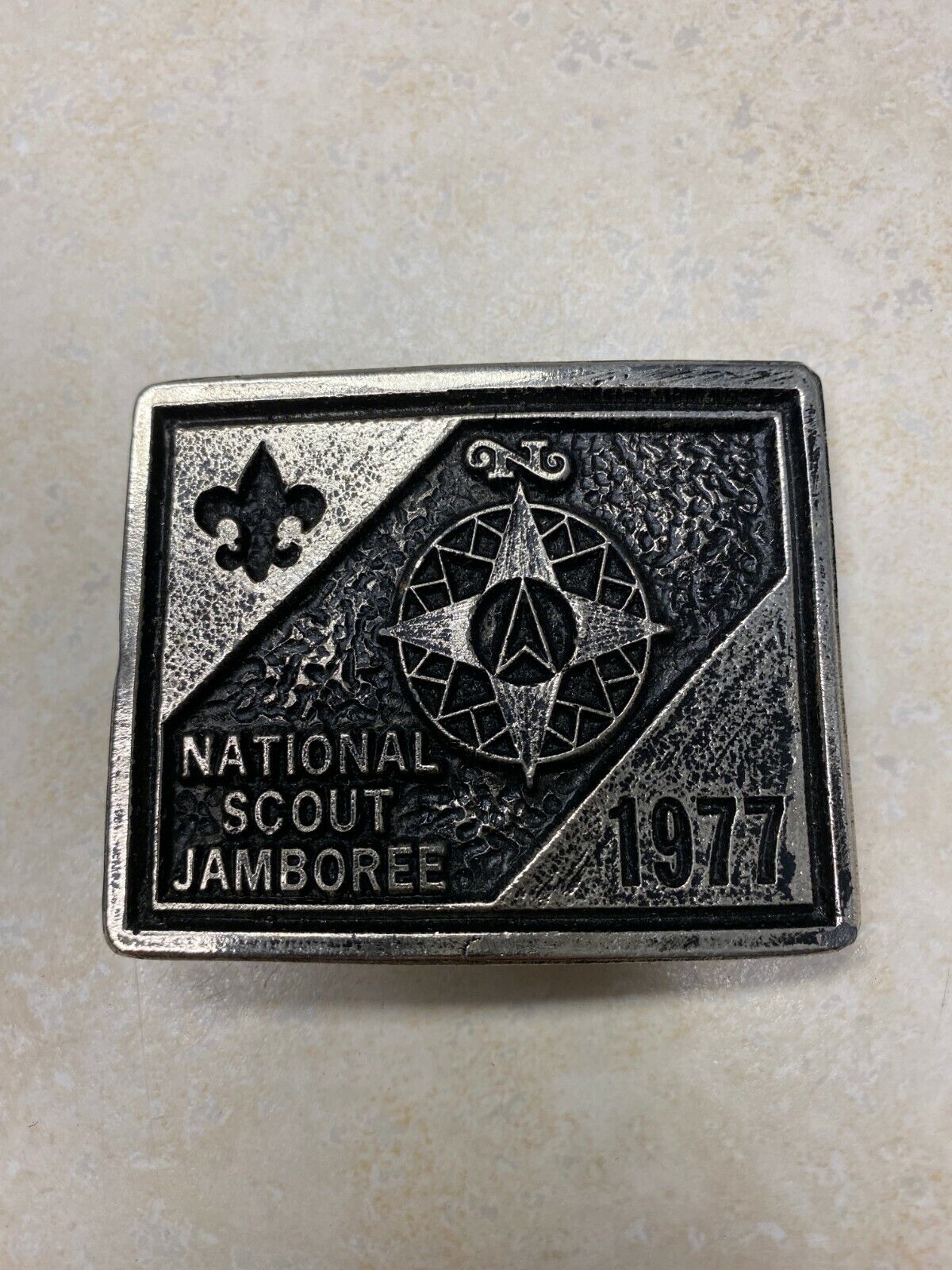 1977 National Jamboree Belt Buckle by Dale Annis