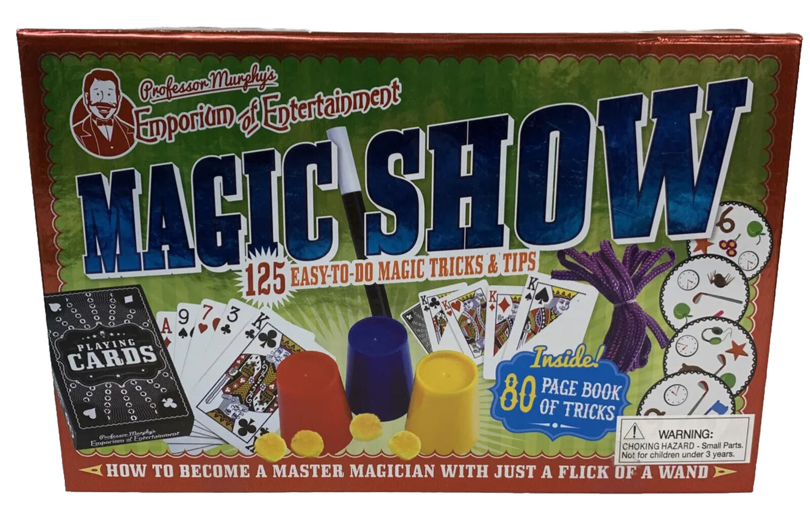 Professor Murphy\'s MAGIC SHOW 125 easy-to-do Tricks & Tips Used