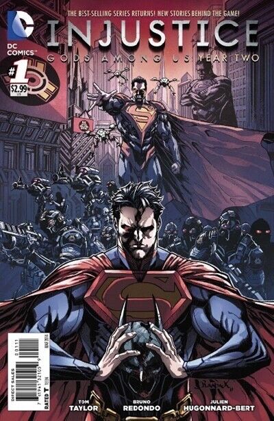 Injustice Year Two (2014) #1 FN/VF. Stock Image