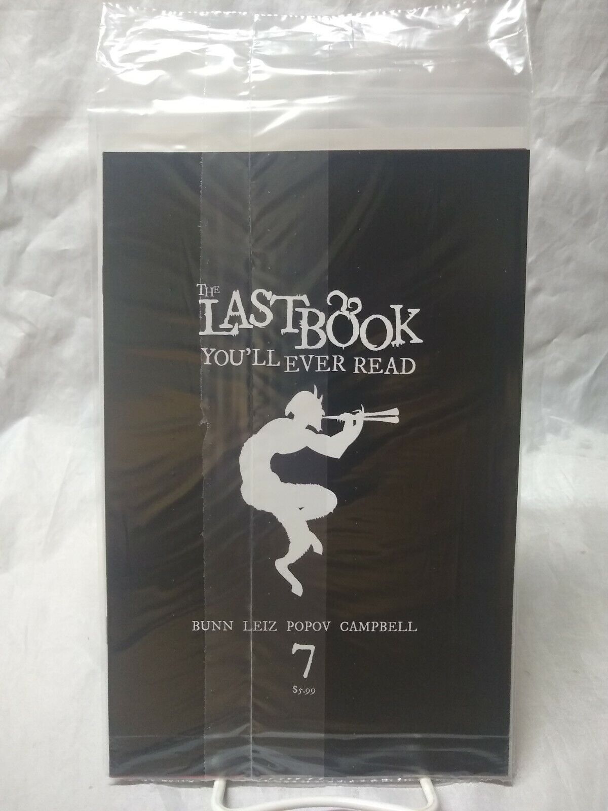 Last Book You'll Ever Read #7 Cover C Sealed Black Bag Vault Comics 2022 NM+