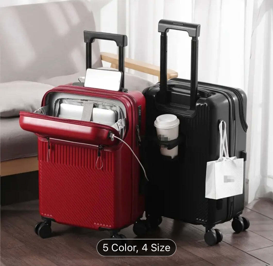 Viral Ultimate traveling suitcase 2 day shipping TIK TOK BESTSELLER