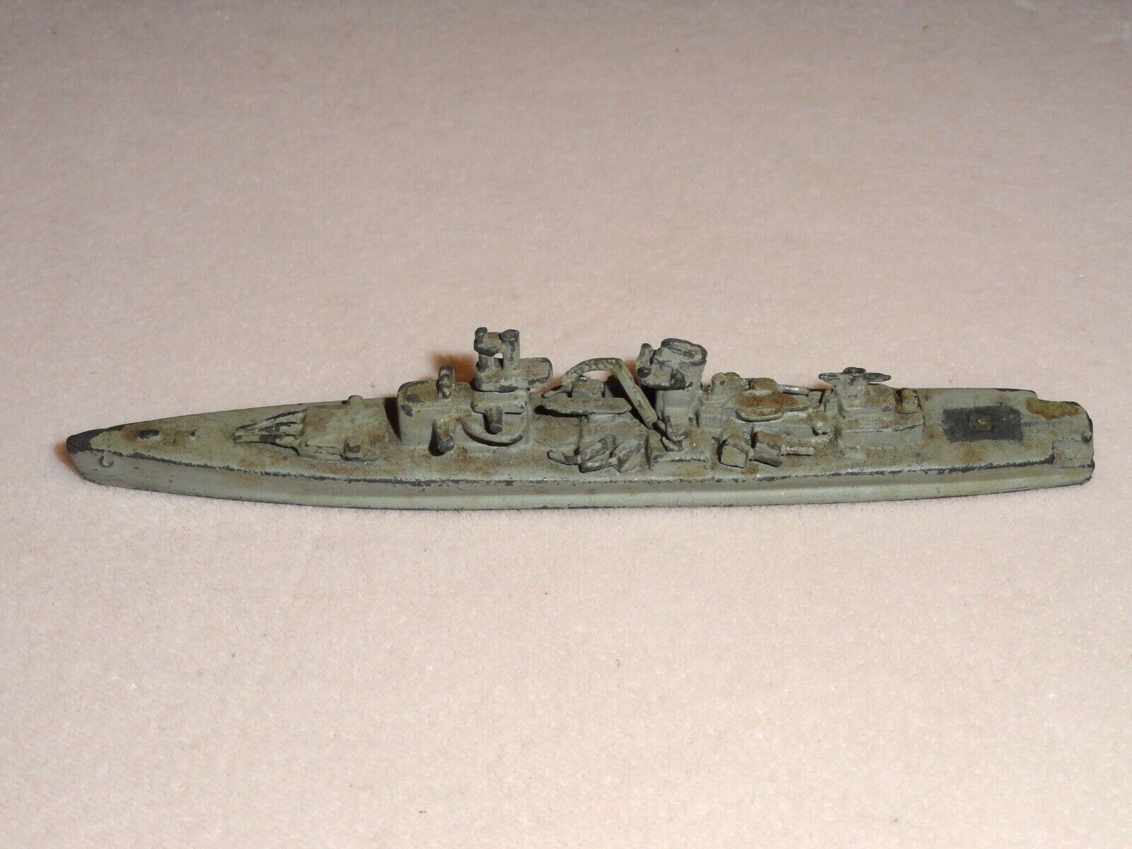 Vintage 1:1200 1:1250 WATERLINE LEAD Recognition LUTZOW Warship BATTLESHIP 4.75\