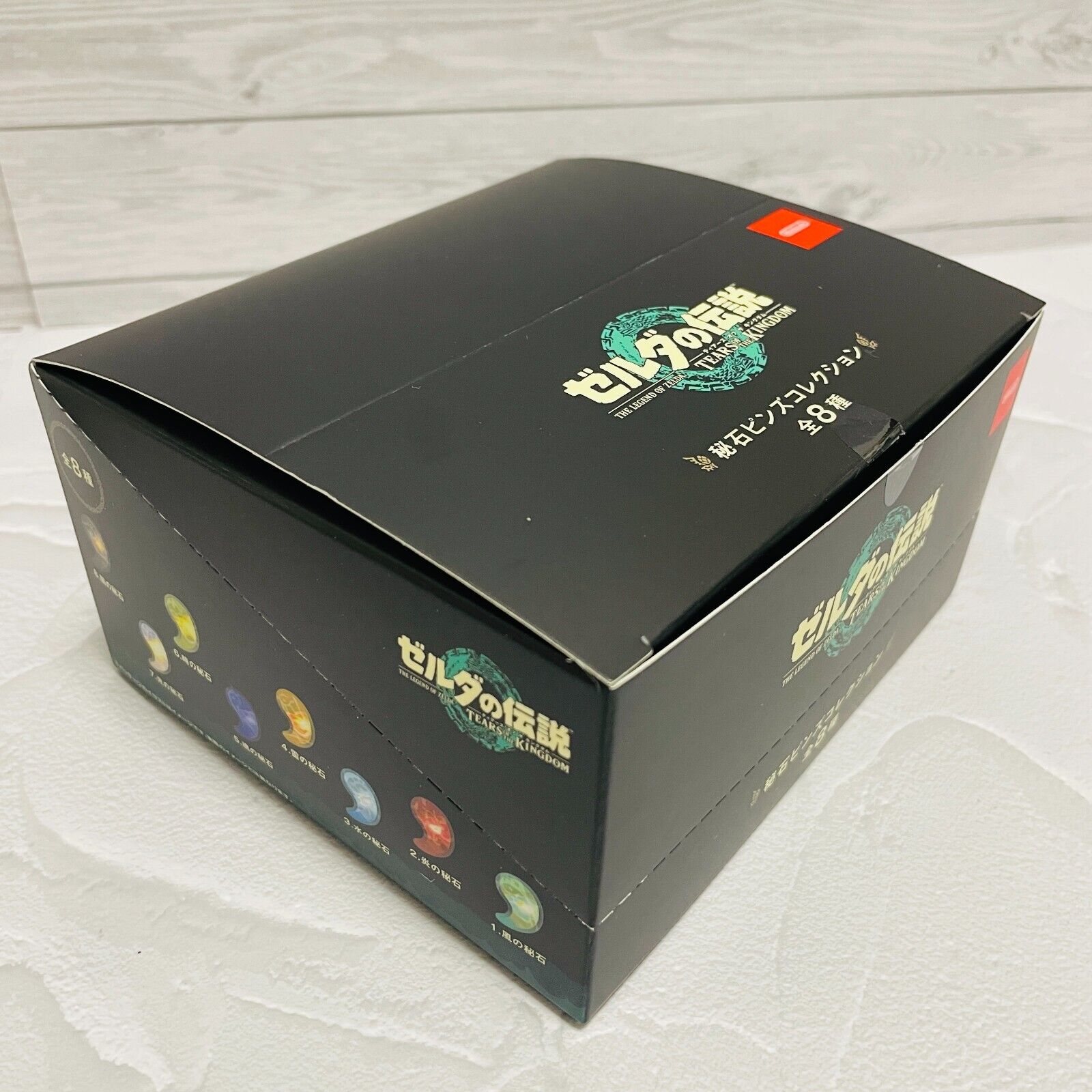 The Legend of Zelda Tears of the Kingdom Secret Stone Pin Set Complete BOX New