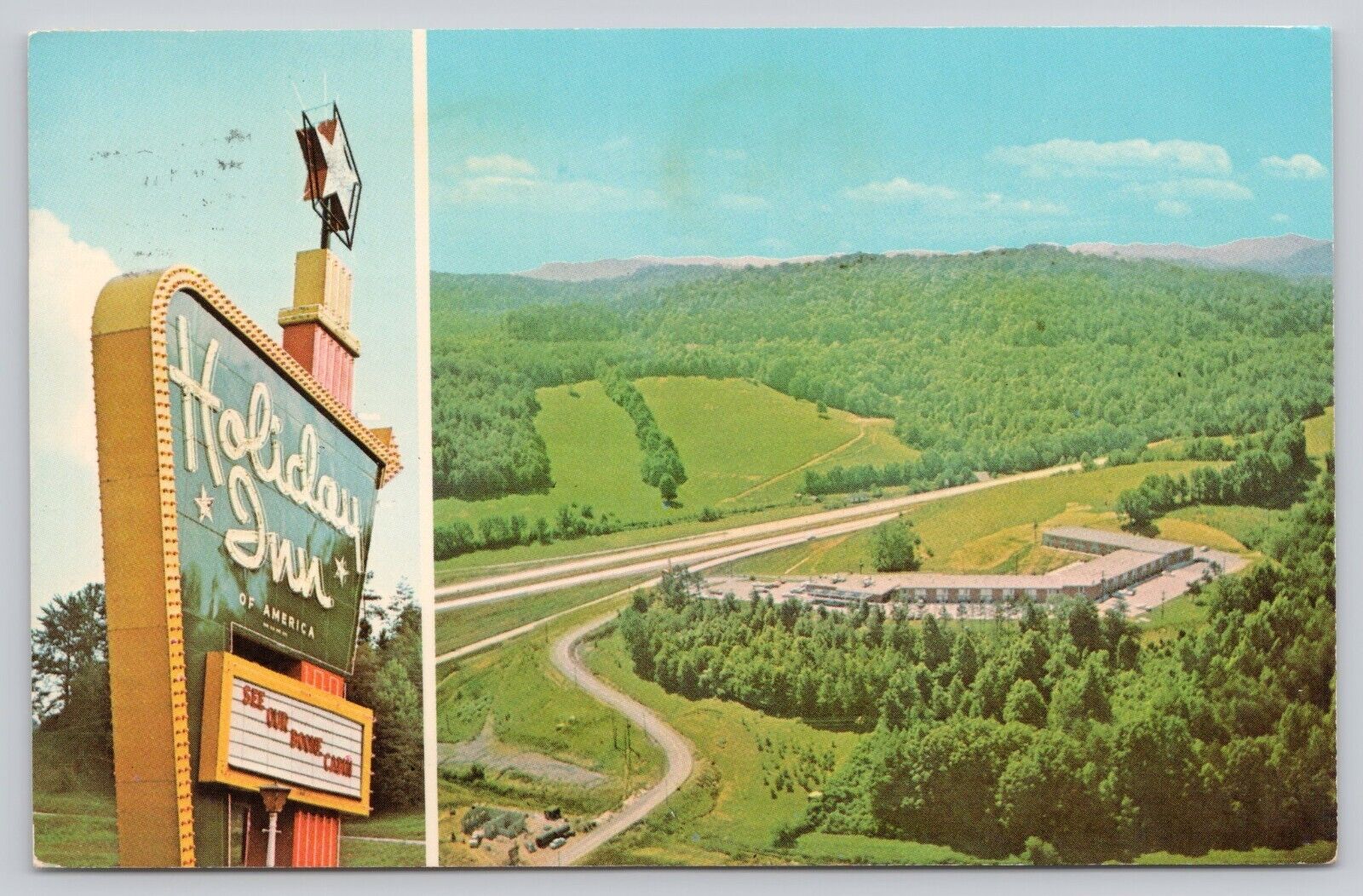 Holiday Inn of Corbin Corbin Kentucky Vintage Postcard
